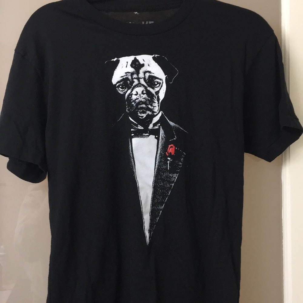 Size M Pug T shirt